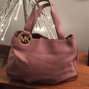 Authentic Michael Kors Mauve Handbag - Beautiful